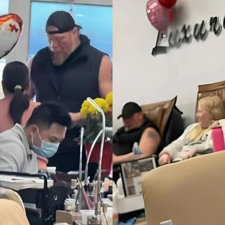 Brock Lesnar Pedicure Nail Salon 2025