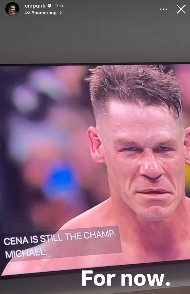 CM Punk is coming for John Cena after WWE Backlash 2025
