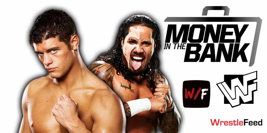 Cody Rhodes & Jey Uso Money In The Bank MITB 3 WrestleFeed App