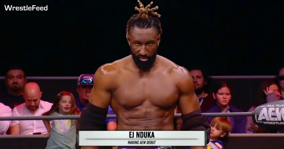 EJ Nduka AEW Debut WrestleFeed App