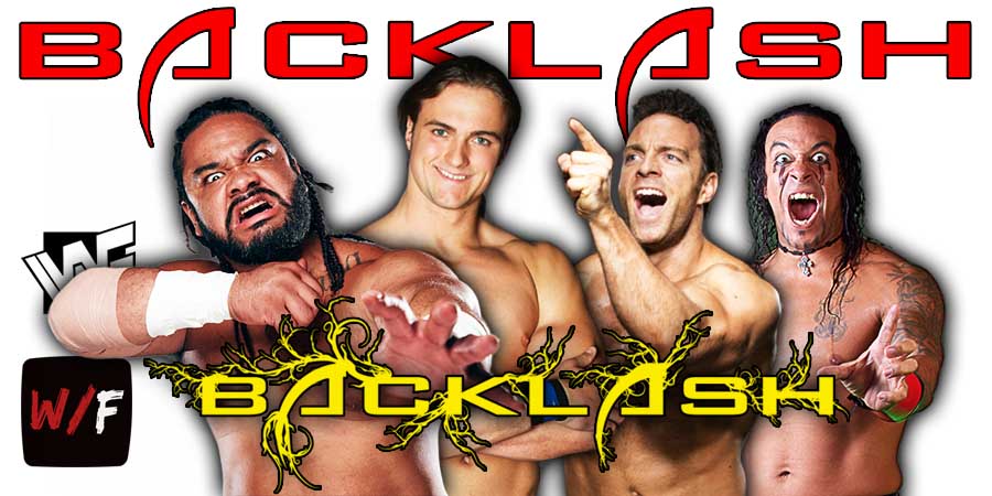 Jacob Fatu Vs Drew McIntyre Vs LA Knight Vs Damian Priest Backlash 2025 1 Wrestlefeed App