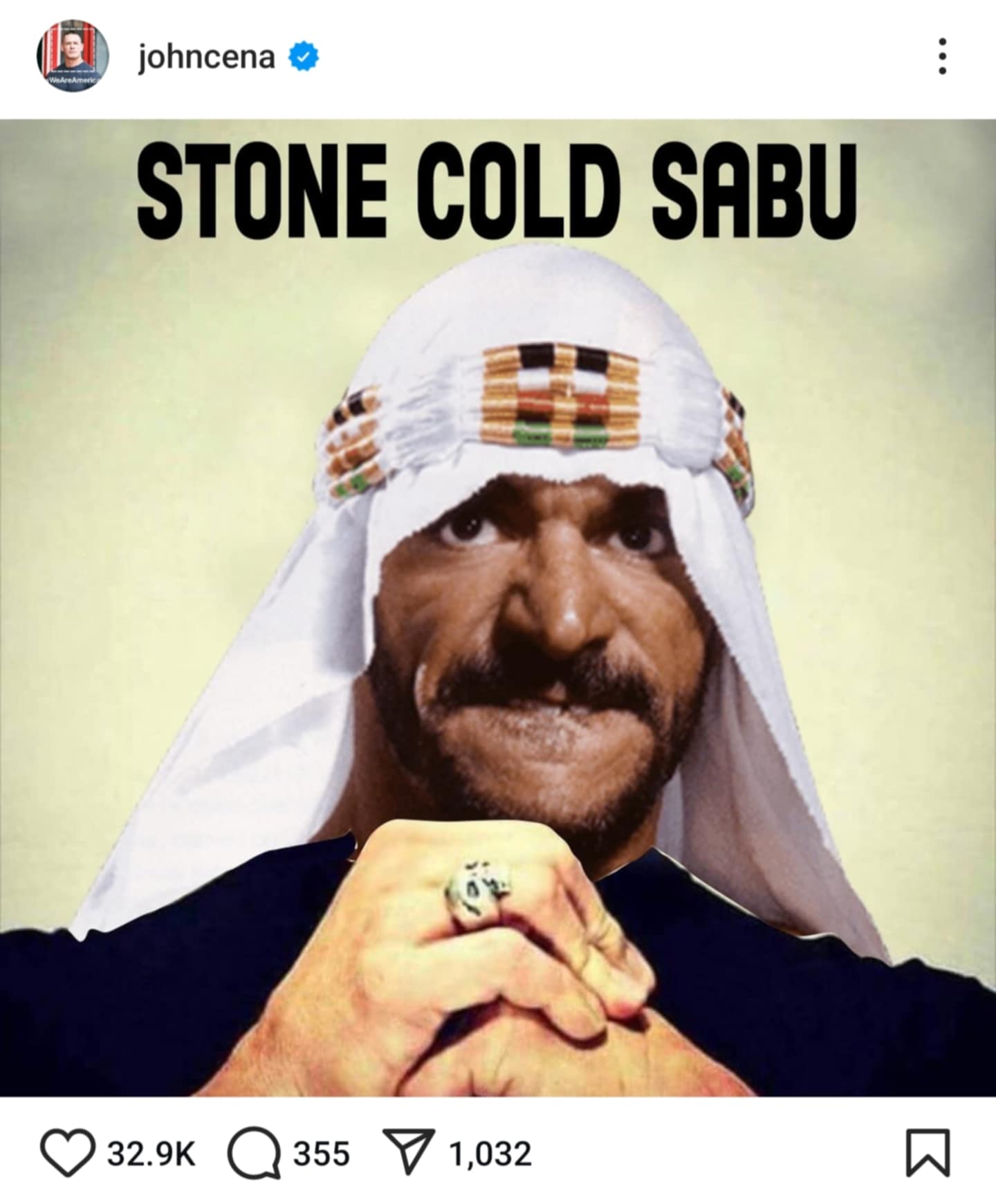John Cena Tribute To Sabu