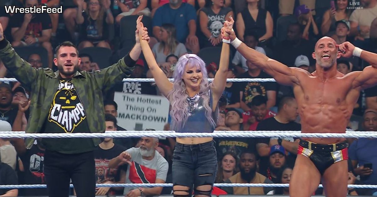Johnny Gargano Candice LeRae Tommaso Ciampa DIY WWE SmackDown May 23 2025 WrestleFeed App