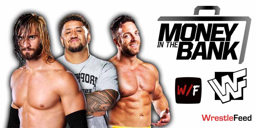 Seth Rollins & Solo Sikoa & LA Knight Money In The Bank MITB WrestleFeed App