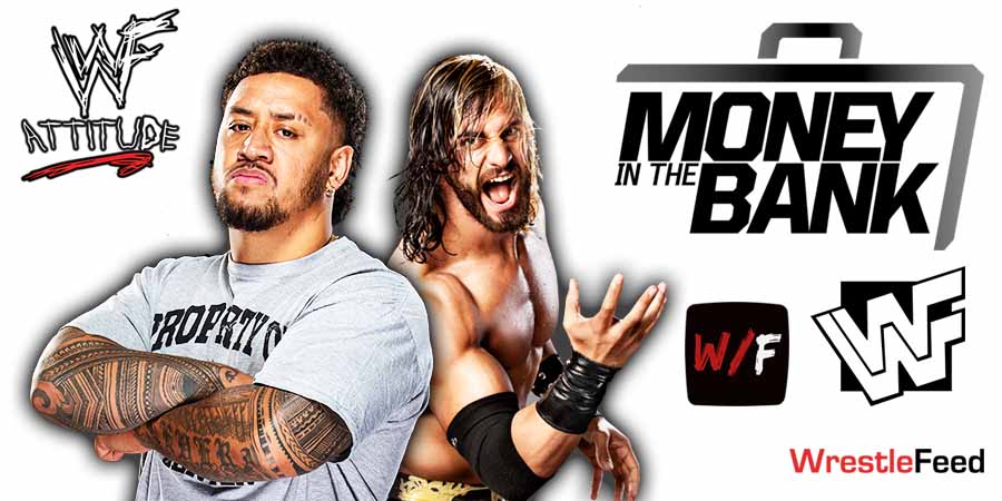 Solo Sikoa & Seth Rollins Money In The Bank MITB WrestleFeed App