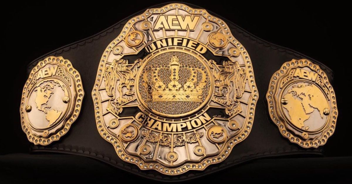 AEW Unified Championship Title Belt