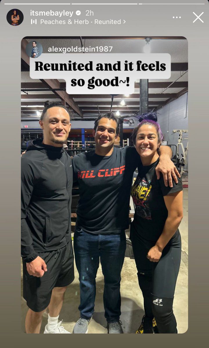 Bayley Reunites With Aaron Solo Ex-Boyfriend June 2025
