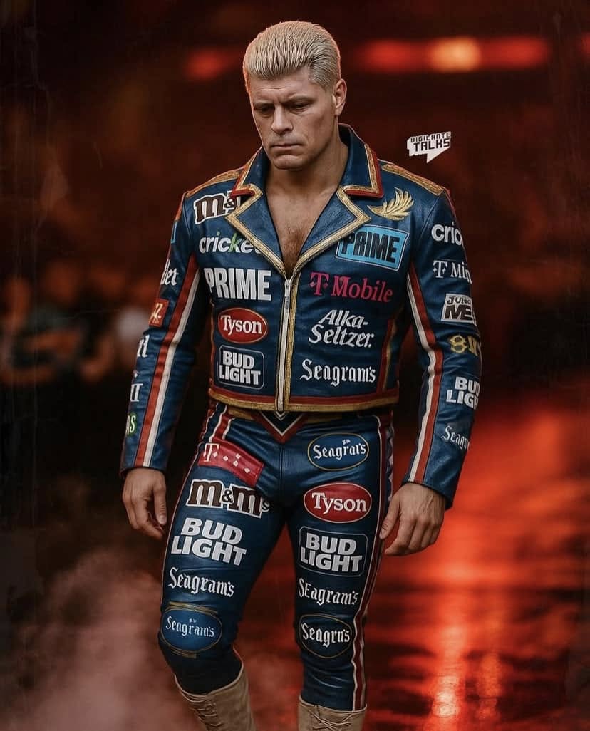 Cody Rhodes Ring Gear Sponsors