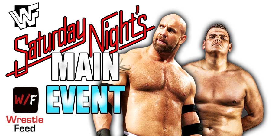 Goldberg Vs Gunther SNME Saturday Night's Main Event 8 WrestleFeed App