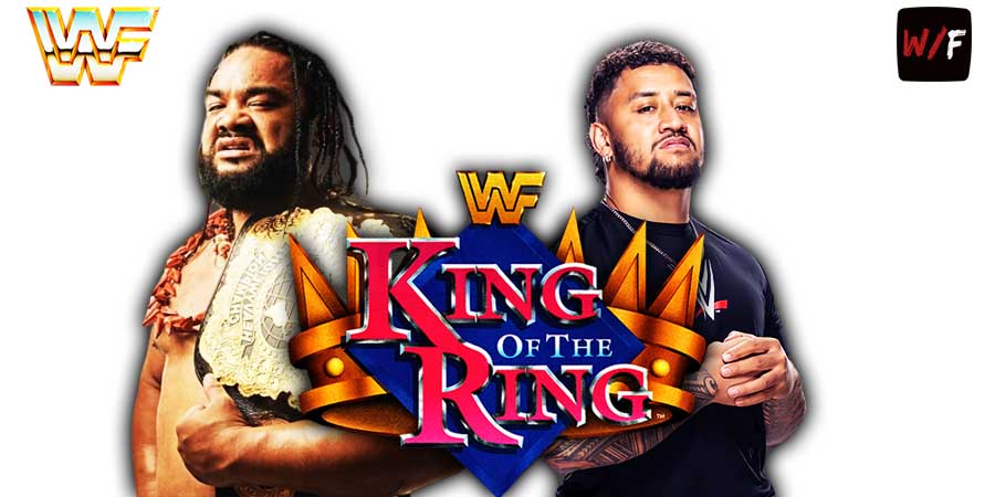 Jacob Fatu Vs Solo Sikoa Night of Champions King of the Ring KOTR 1 WrestleFeed App