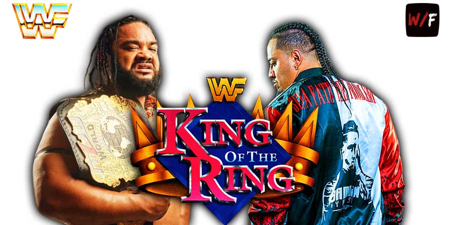 Jacob Fatu Vs Solo Sikoa Night of Champions King of the Ring KOTR 2 WrestleFeed App