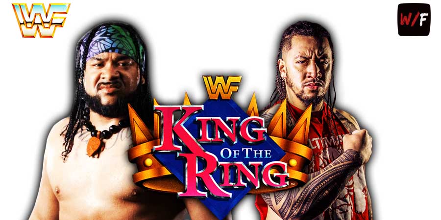 Jacob Fatu Vs Solo Sikoa Night of Champions King of the Ring KOTR 4 WrestleFeed App