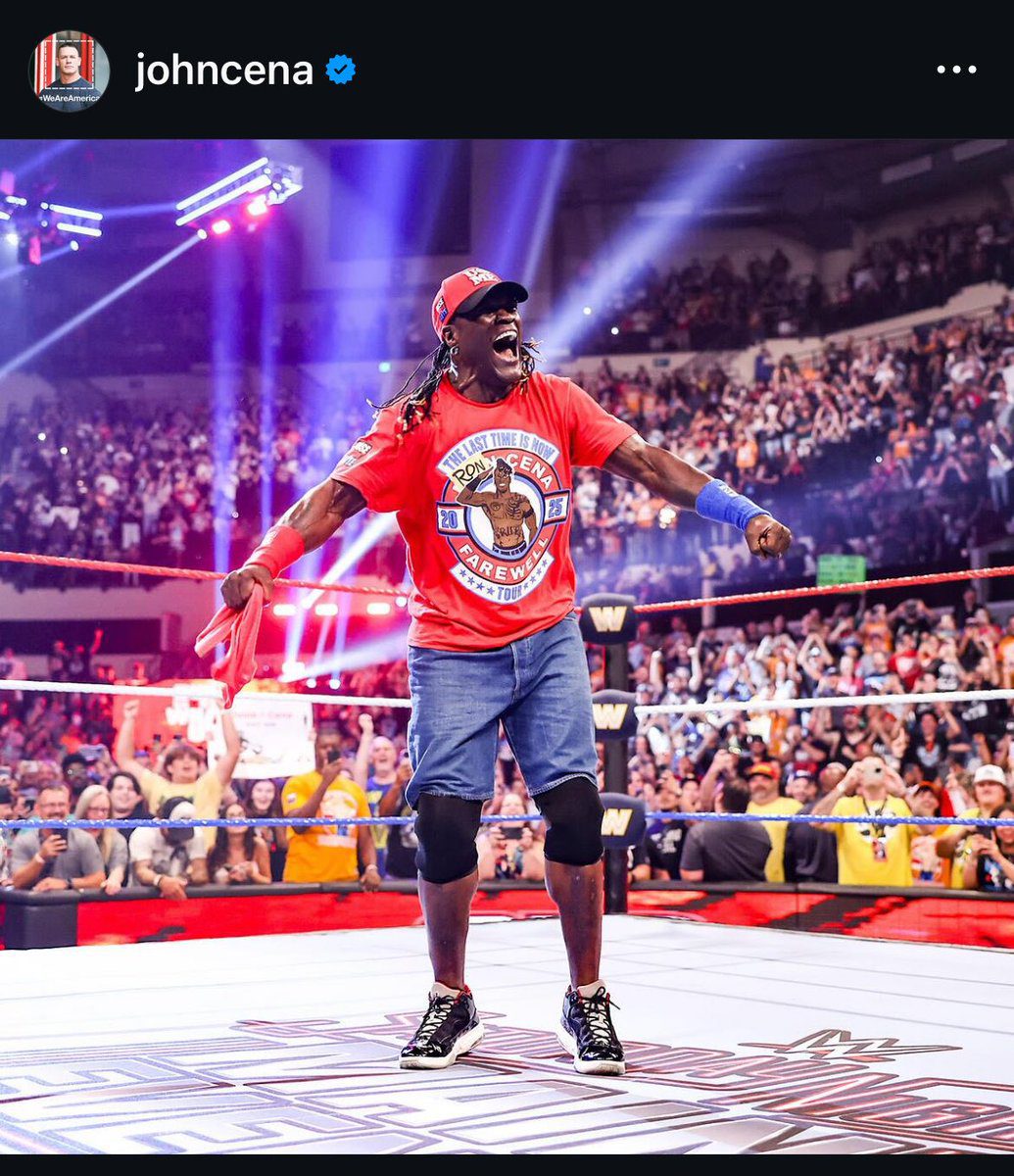 John Cena Acknowledges R-Truth WWE Departure On Instagram