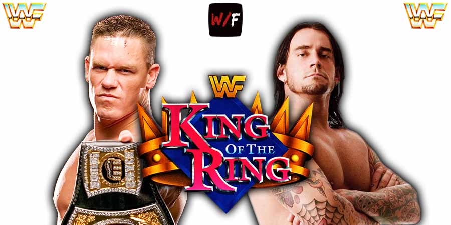 John Cena Vs CM Punk Night of Champions King of the Ring KOTR 3 WrestleFeed App
