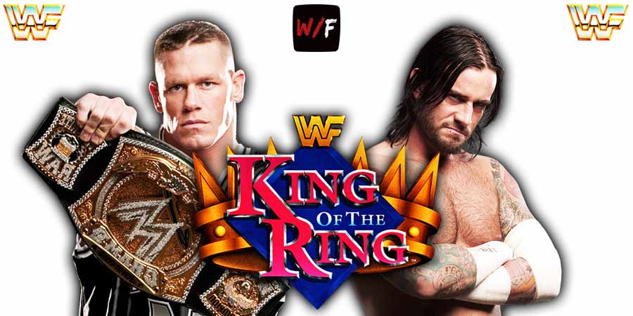 John Cena Vs CM Punk Night of Champions King of the Ring KOTR 5 WrestleFeed App