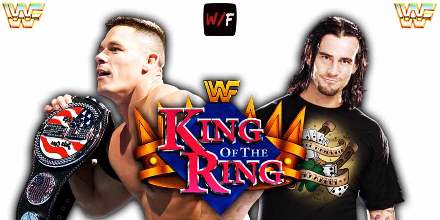 John Cena Vs CM Punk Night of Champions King of the Ring KOTR 6 WrestleFeed App