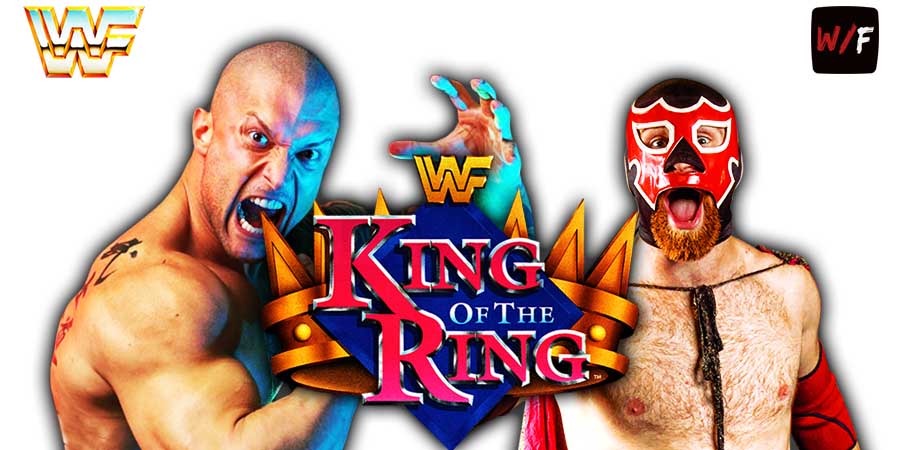 Karrion Kross Vs Sami Zayn Night of Champions King of the Ring KOTR 2 WrestleFeed App