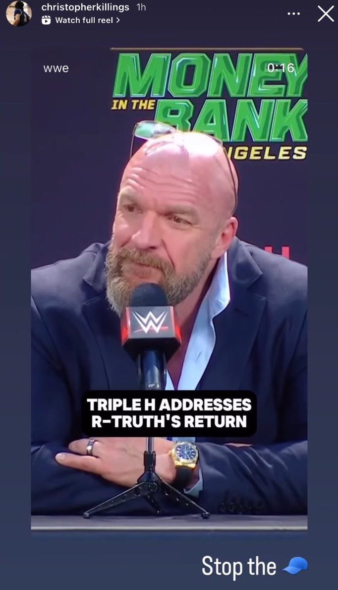 R-Truth son says Triple H lied at WWE Money In The Bank 2025