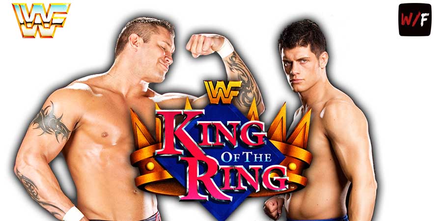 Randy Orton Vs Cody Rhodes Night of Champions King of the Ring KOTR 1 WrestleFeed App