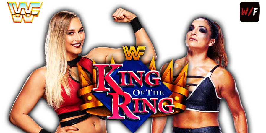Rhea Ripley Vs Raquel Rodriguez Night of Champions King of the Ring KOTR 2 WrestleFeed App