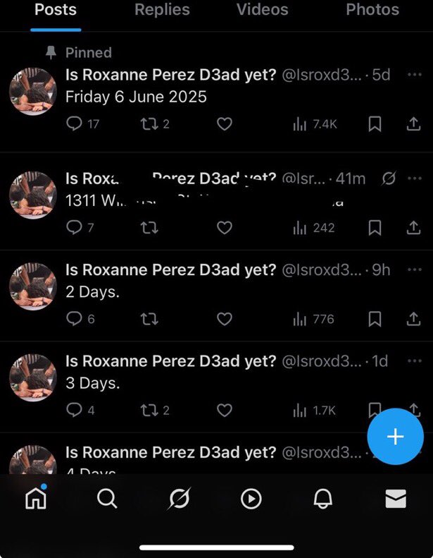 Roxanne Perez Death Threats