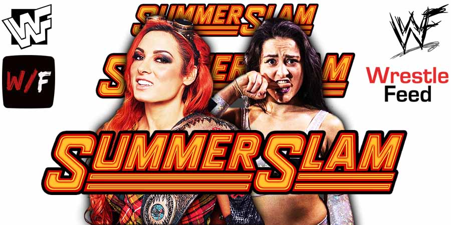Becky Lynch Vs Lyra Valkyria SummerSlam 1 WrestleFeed App