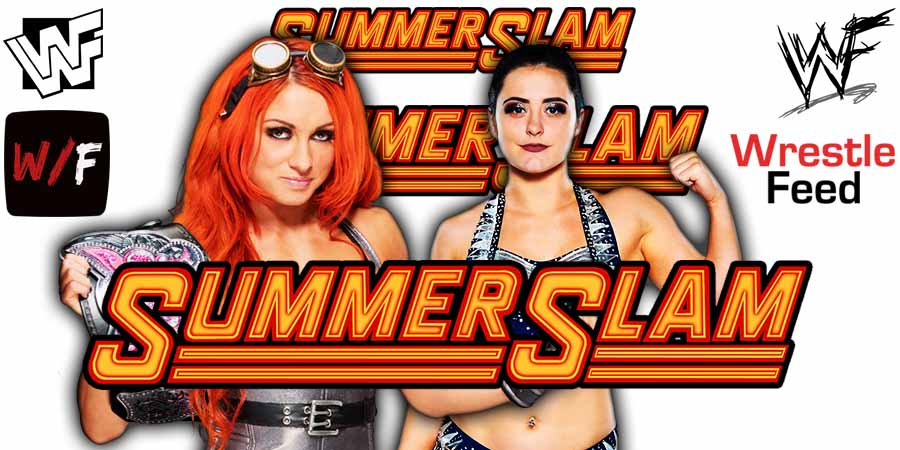 Becky Lynch Vs Lyra Valkyria SummerSlam 2 WrestleFeed App