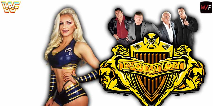 Blake Monroe Mariah May Evolution PPV 1 WrestleFeed App