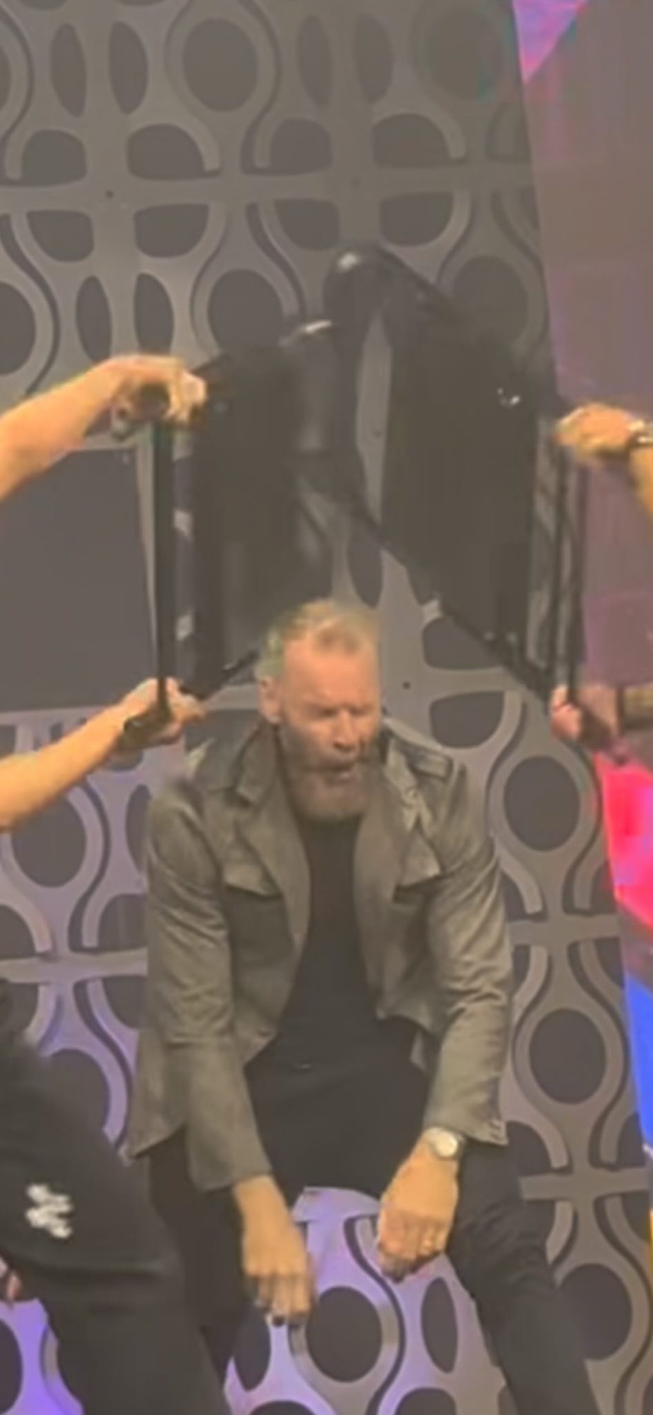 Christian Cage Missed Chair Shots To The Head AEW Dynamite July 30 2025