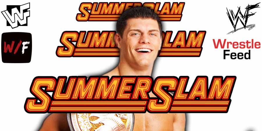 Cody Rhodes Champion SummerSlam 1 WrestleFeed App
