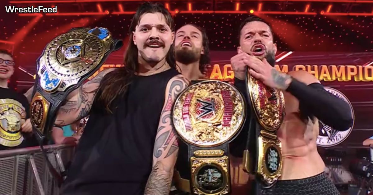 Dominik Mysterio Intercontinental Champion Finn Balor JD McDonagh World Tag Team Champions Judgment Day WWE RAW June 30 2025 WrestleFeed App