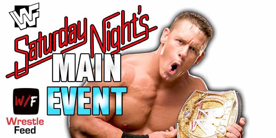 John Cena SNME Saturday Night's Main Event 1 WrestleFeed App