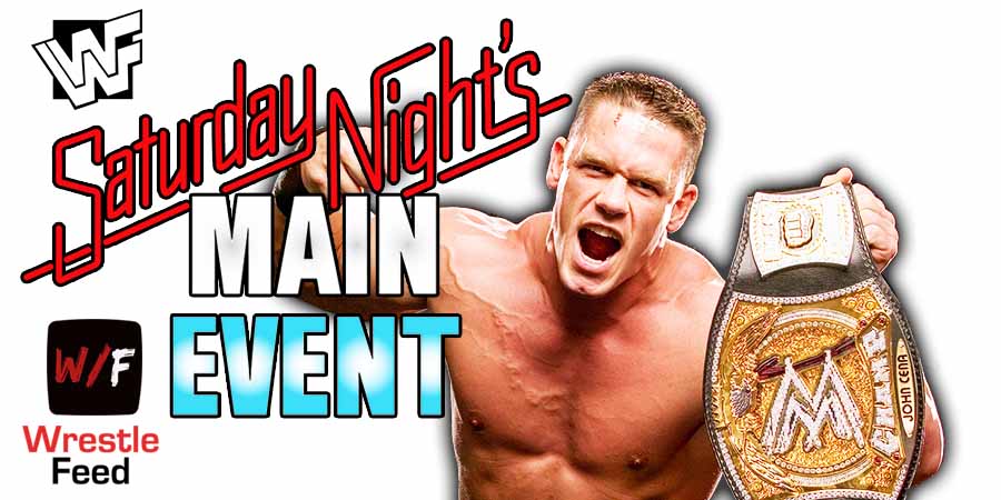 John Cena SNME Saturday Night's Main Event 2 WrestleFeed App