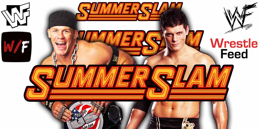 John Cena Vs Cody Rhodes SummerSlam 2025 1 WrestleFeed App