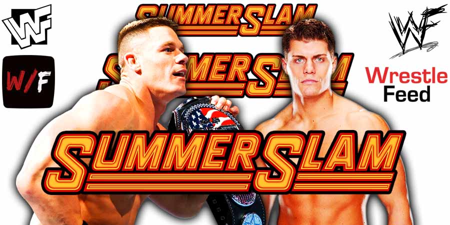 John Cena Vs Cody Rhodes SummerSlam 2025 10 WrestleFeed App