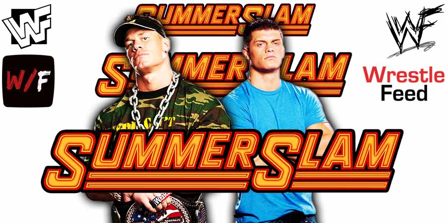 John Cena Vs Cody Rhodes SummerSlam 2025 11 WrestleFeed App