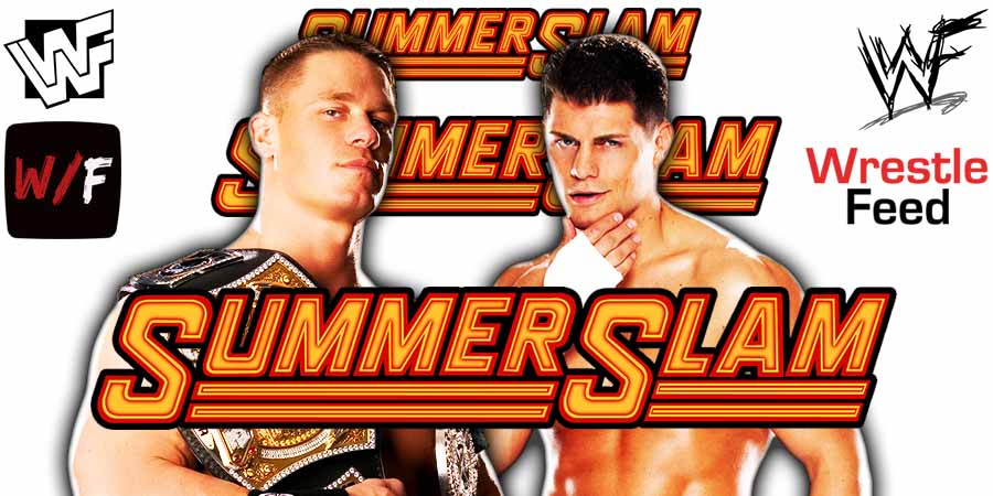 John Cena Vs Cody Rhodes SummerSlam 2025 12 WrestleFeed App