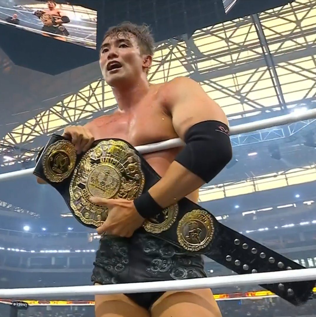Kazuchika Okada wins AEW Unified Championship All In 2025