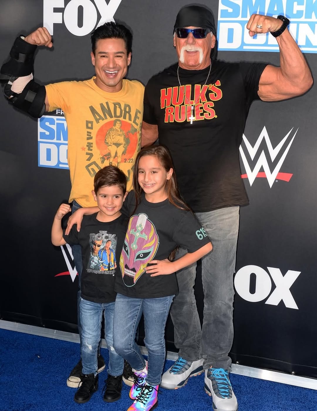 Mario Lopez Hulk Hogan