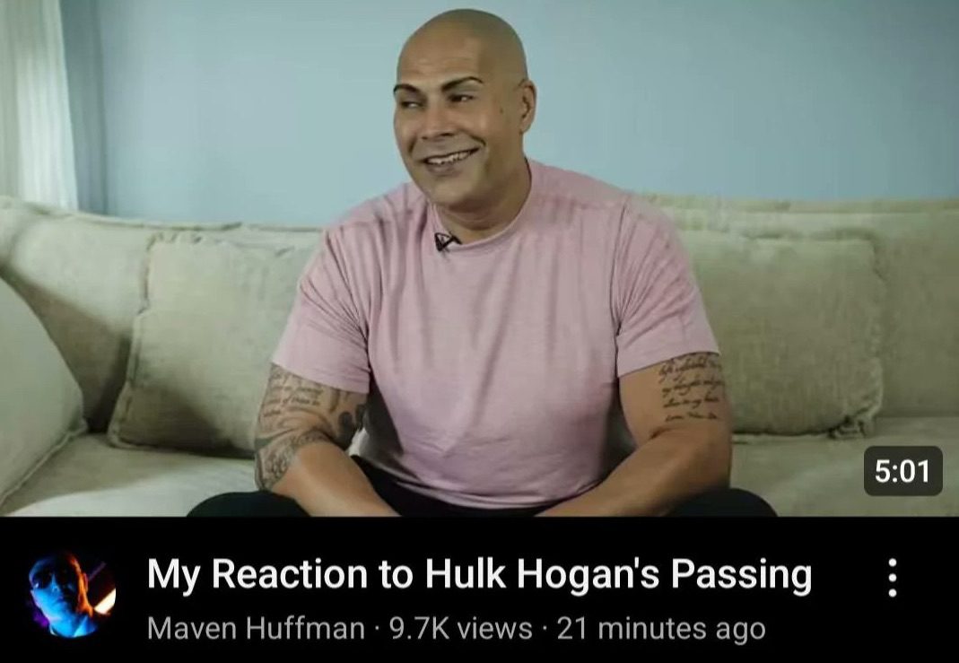 Maven Hulk Hogan Death Video Thumbnail