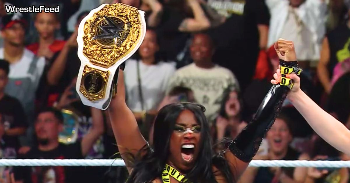 Naomi Wins Women's World Championship WWE Evolution 2 2025 WrestleFeed App