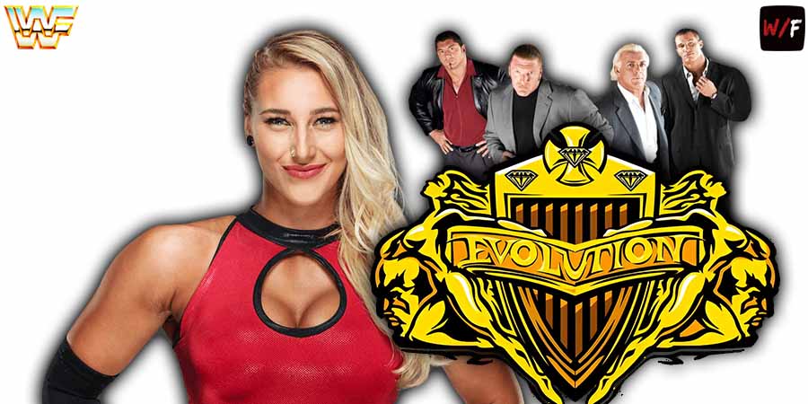 Rhea Ripley Evolution PPV 1 WrestleFeed App