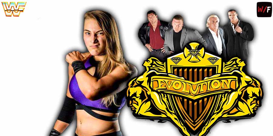 Rhea Ripley Evolution PPV 3 WrestleFeed App