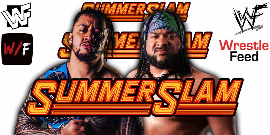 Solo Sikoa Vs Jacob Fatu SummerSlam 1 WrestleFeed App