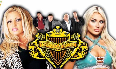 Trish Stratus Vs Tiffany Stratton Evolution 2025 PPV PLE 2 WrestleFeed App