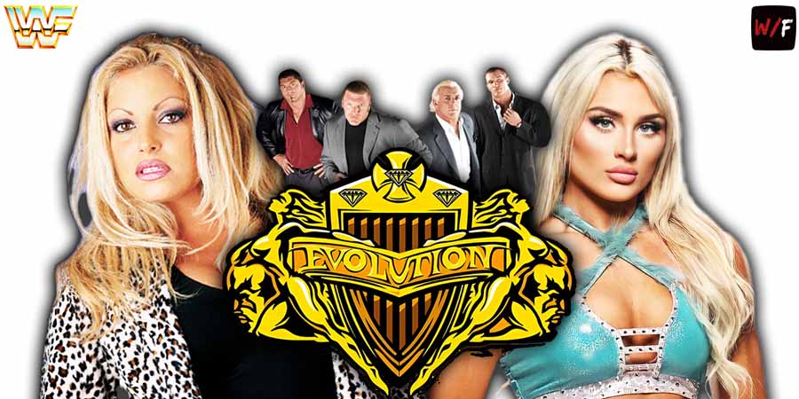 Trish Stratus Vs Tiffany Stratton Evolution 2025 PPV PLE 2 WrestleFeed App