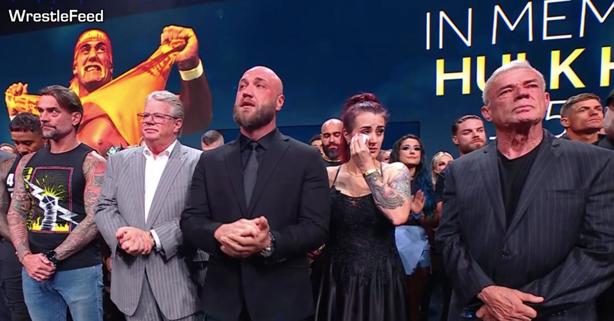 WWE RAW July 28 2025 Hulk Hogan Death Tribute CM Punk Bruce Prichard Nick Hogan Eric Bischoff WrestleFeed App