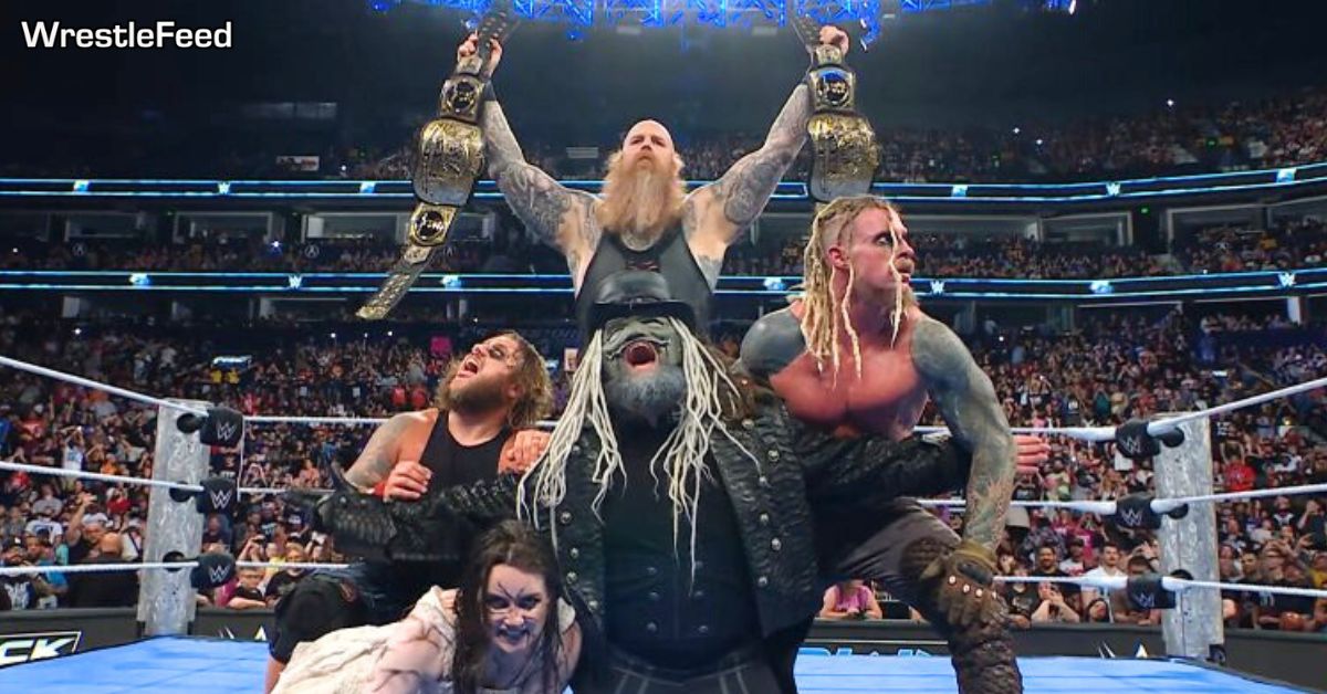 Wyatt Sicks Win WWE Tag Team Championship SmackDown July 11 2025 WrestleFeed App