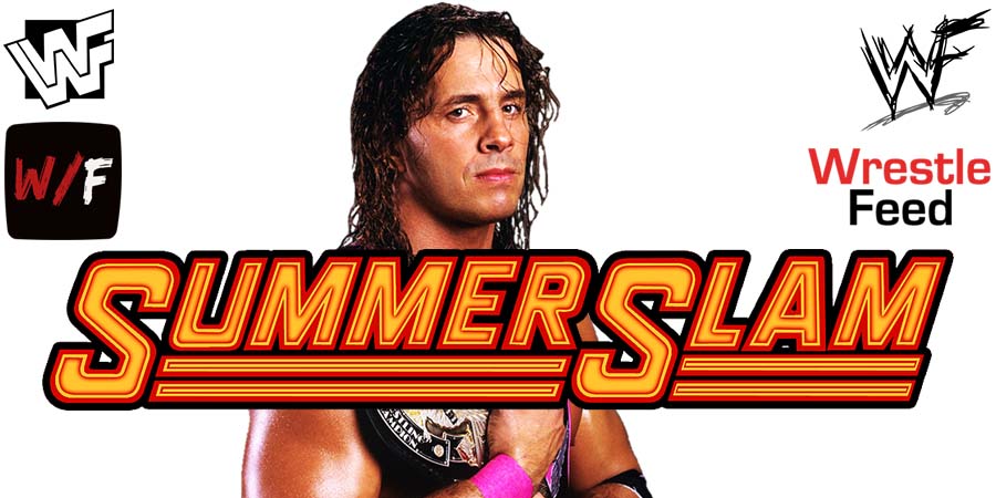 Bret Hart WWF WWE SummerSlam WrestleFeed App