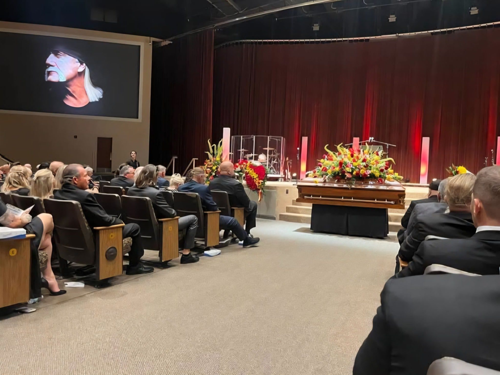 Hulk Hogan Funeral Photo
